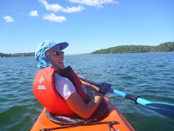 New kayak with sail!