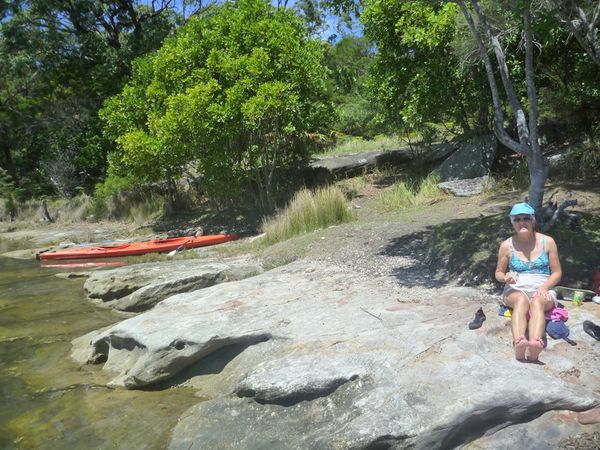 Kayak to 'The basin'