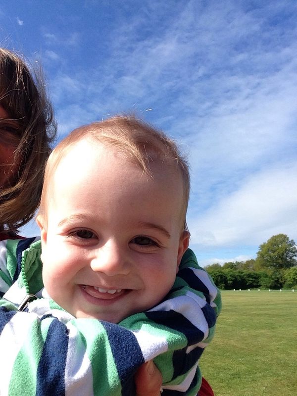 Recent pic of King Louis--nearly 1 year!