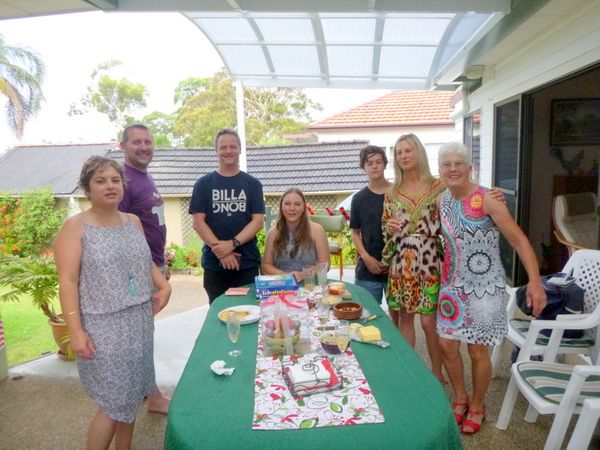 Boxing Day on new patio