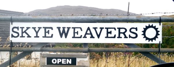 Dunvegan Castle and weaving