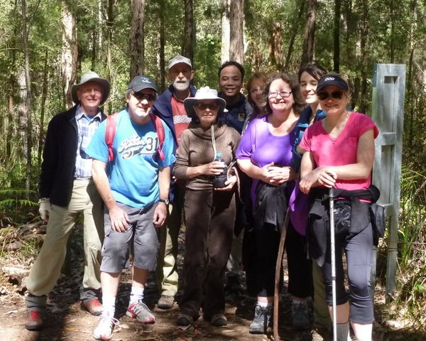 Bushwalk and award