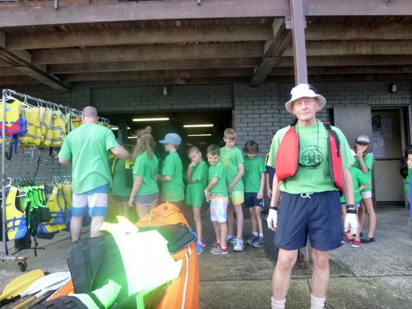Kayaking with the cubs
