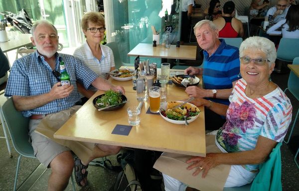 Lunch and travel