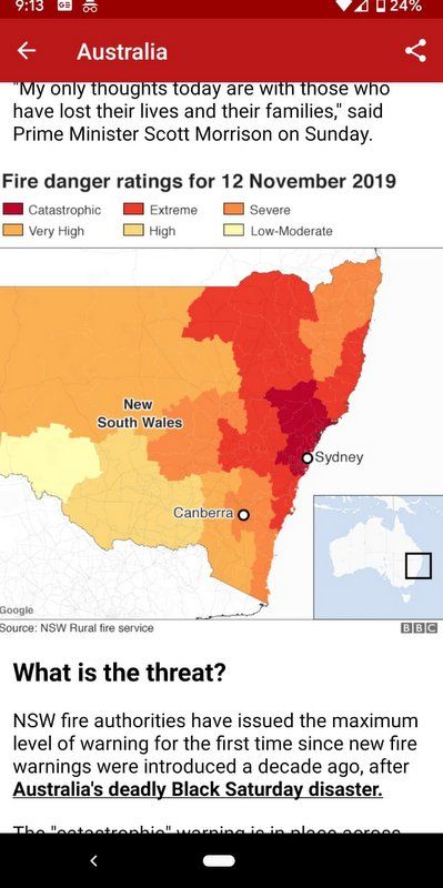 Bushfires