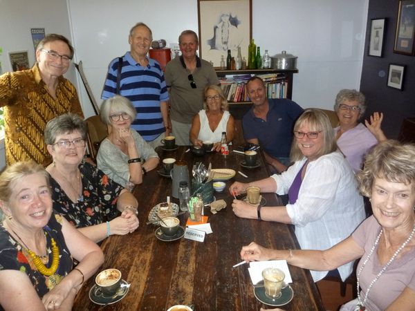 Our 'Papotage' group at Paisly café Saturday morning