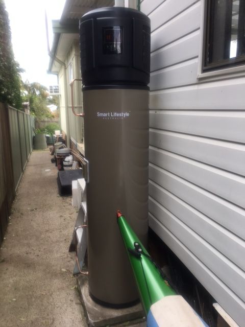 Heat pump for hot water