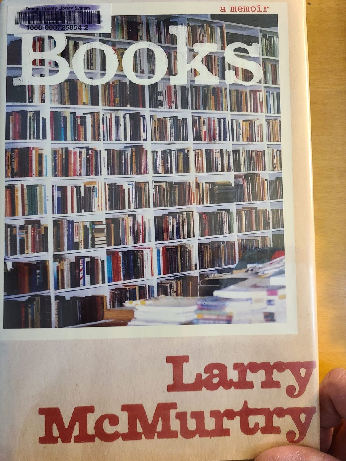 Larry McMurtry: Books nerd.