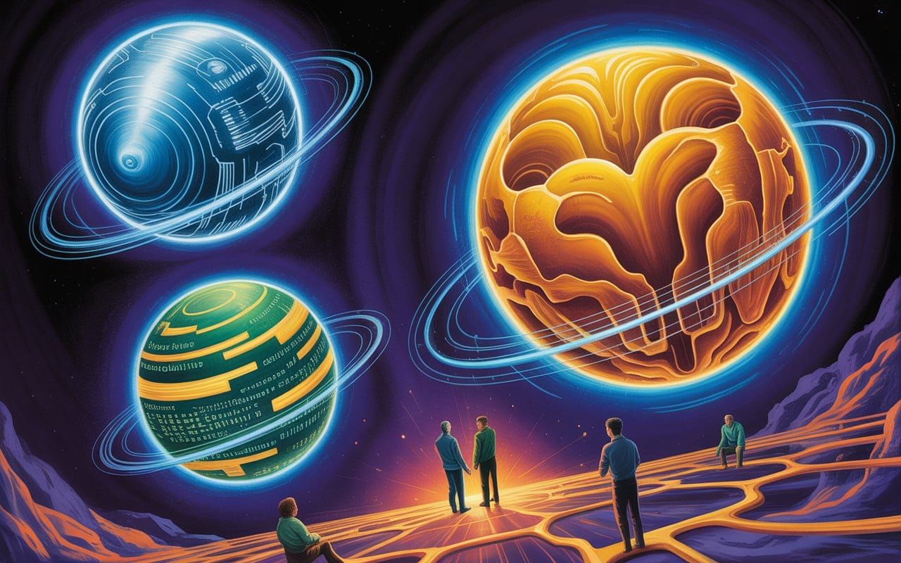 Mirror World of the Three-Body Problem