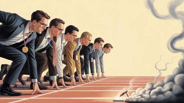 The Race That Eats Its Own Rules