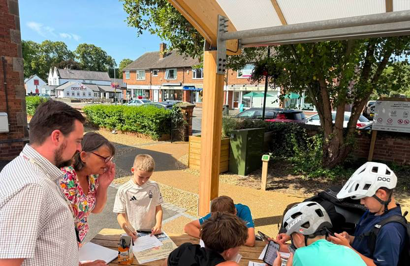 Burton Joyce pump track plans gain backing from local youngsters - Gedling Eye