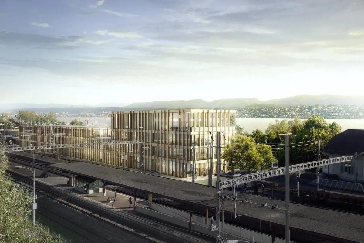 Vuelo: A New Commercial Hub Takes Shape at Tiefenbrunnen Station