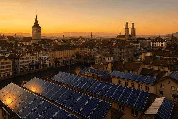 Zürich Wants to Power Its Neighbourhoods with Rooftop Solar — But Hardly Anyone Is Selling