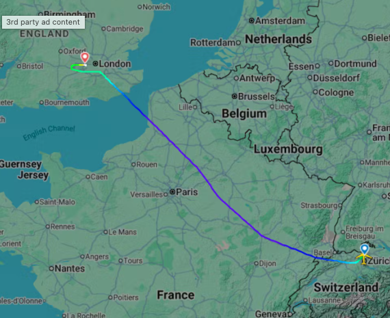 Zurich-Bound United Flight Diverts to London After Emergency