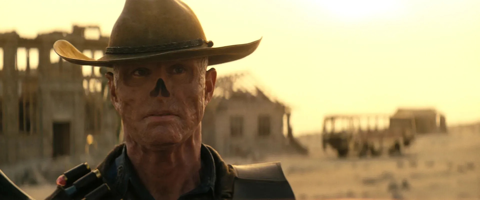 Walton Goggins, Ella Purnell, and Aaron Moten talk Fallout