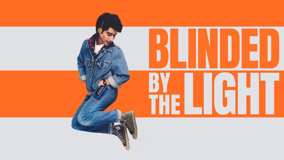 The poster art for Blinded by the Light