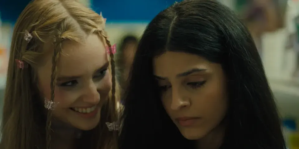 Chloë Macleod and Rose Dehgan in Foreigner