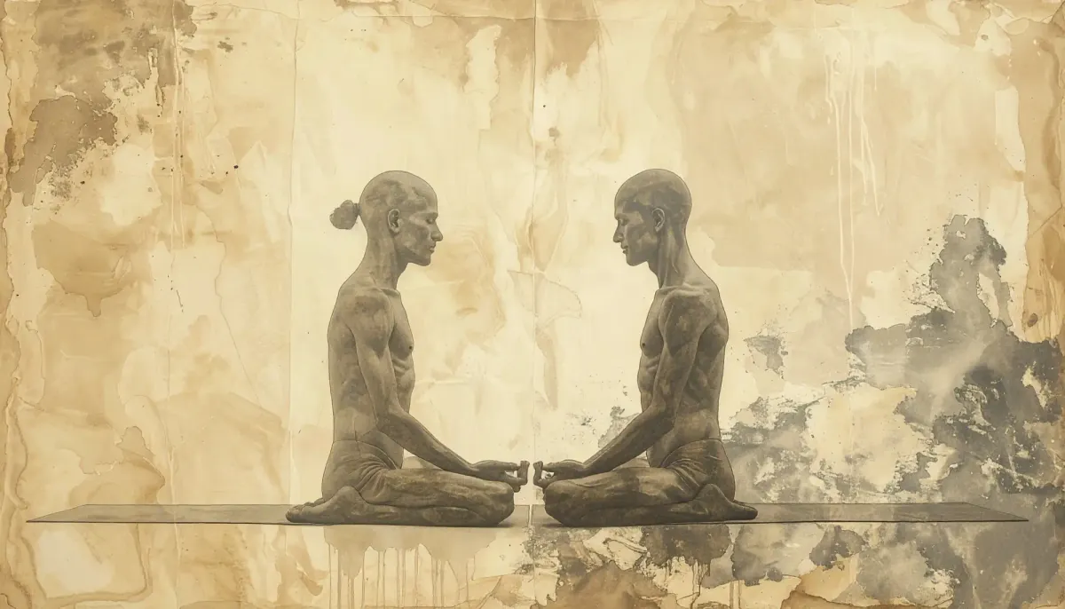 Posture assise pour une méditation pleine conscience, idéale pour réduire le stress