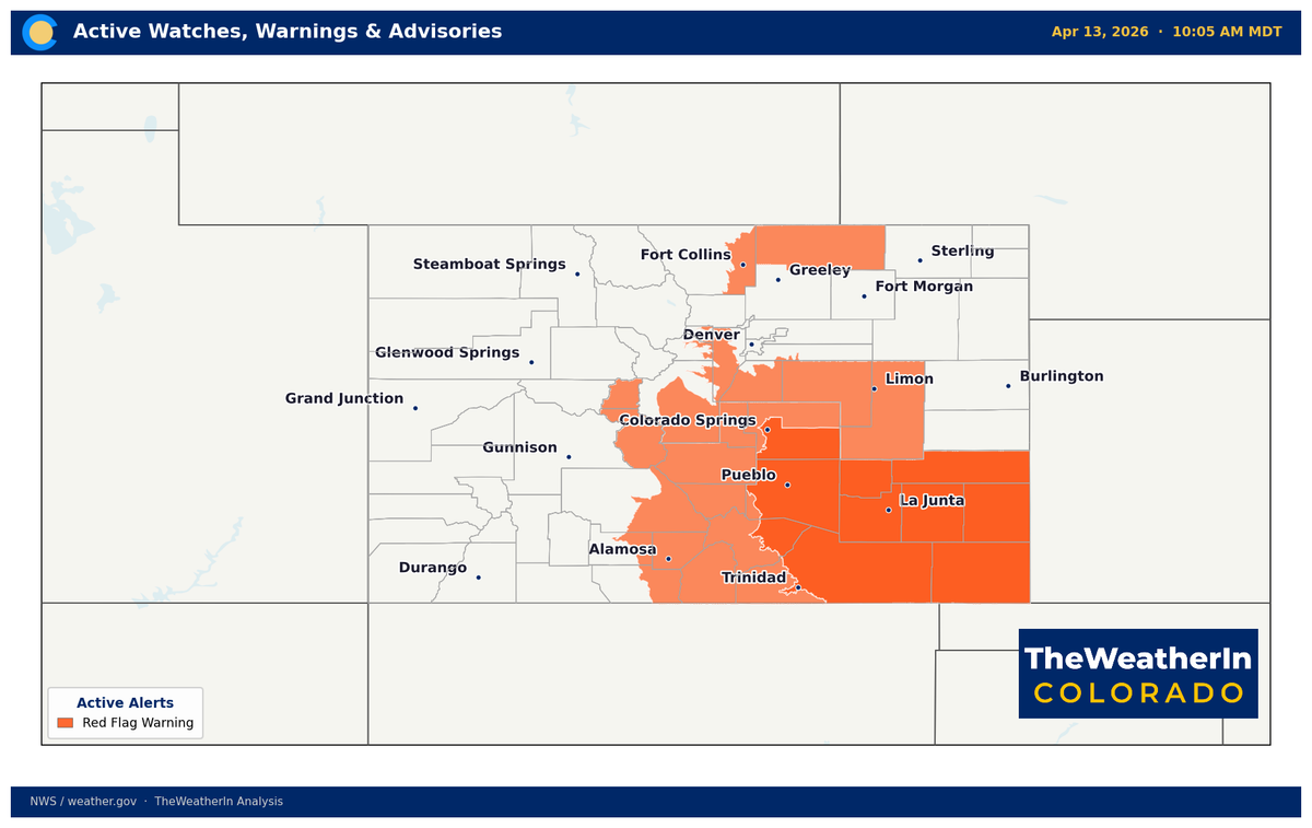 Critical Fire Weather Continues Monday — Relief Arrives Tuesday