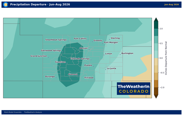 Colorado's Summer Outlook: Warm Signal, But El Niño Is Entering the Picture