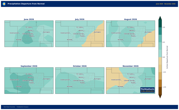 Seasonal Forecast Maps — May 2026 | Weather Insider