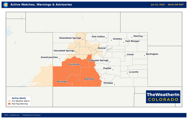 Fire Weather, Severe Storms, and a Pattern That Won't Let Go