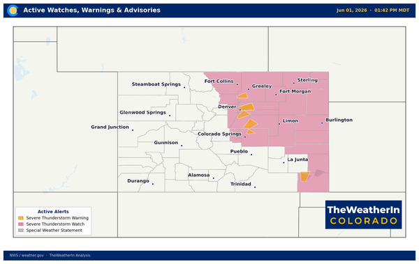 Storm Week in Colorado — Then the Drought Reasserts Itself