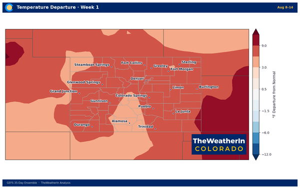 Heat Breaks Mid-Week — But the Drought Story Is Far From Over