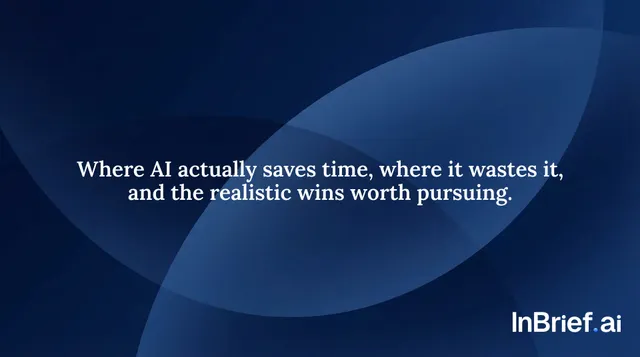 AI Efficiency Claims vs. Reality