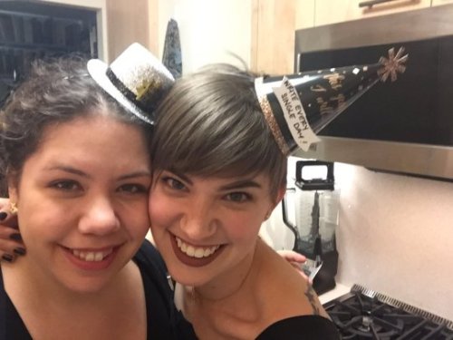  Elizabeth [L] and Flourish on New Year’s Eve! 