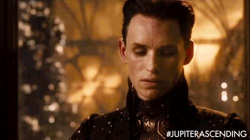  A gif of Eddie Redmayne screaming. 