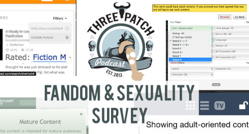 A banner advertising the Three Patch survey. 