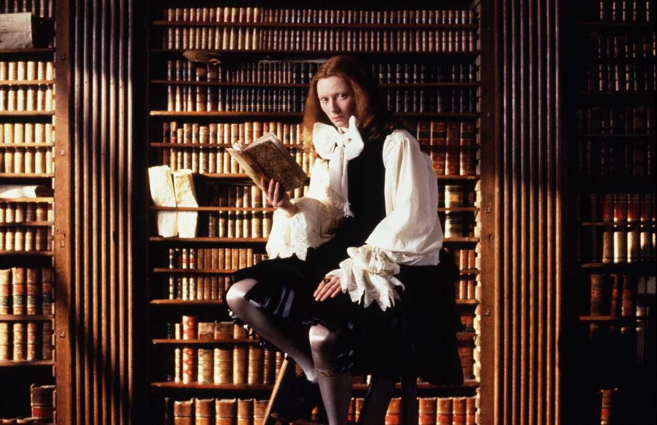 Still image of Tilda Swinton as Orlando