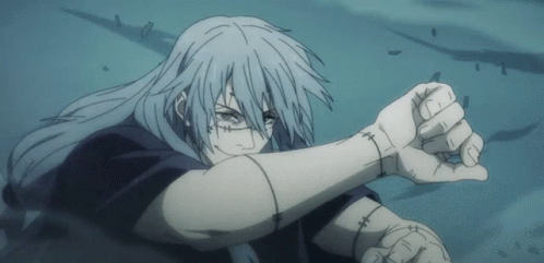 Animated gif of Mahito from Jujutsu Kaisen