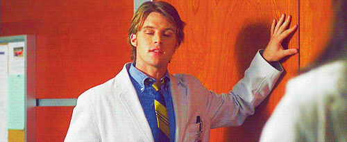 Animated gif of Chase snapping and pointing