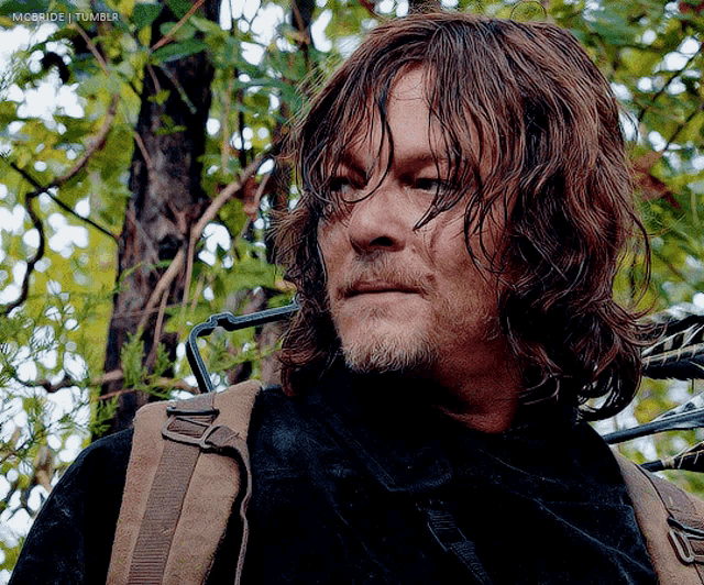 Animated gif of Daryl from The Walking Dead