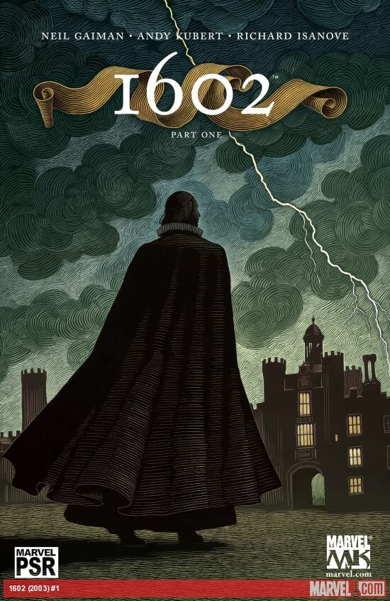  The cover of  1602 ’s first issue. 