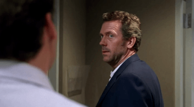 Animated gif of House and Wilson