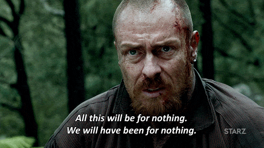  Captain Flint says “All this will be for nothing. We will have been for nothing.” 