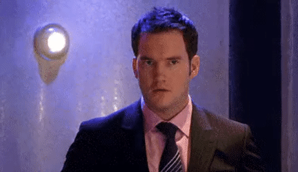 Animated gif of Ianto from Torchwood rolling his eyes