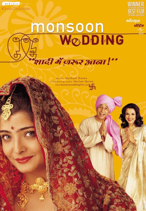  The poster for the film Monsoon Wedding . 