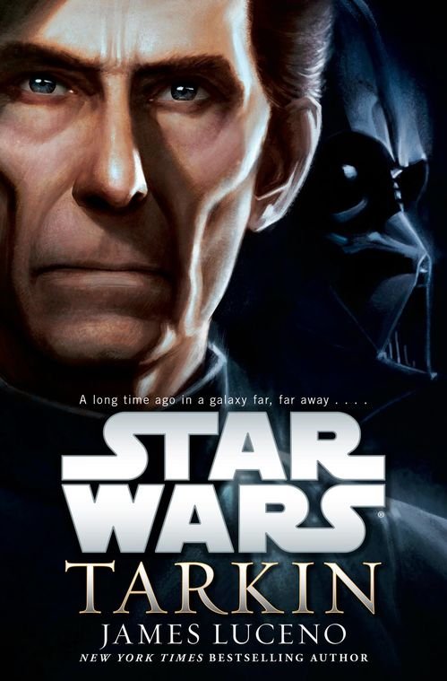 The cover of the Star Wars novel Tarkin (featuring the man in question).