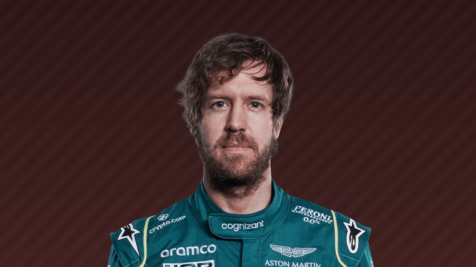 Photograph of Formula 1 Driver Sebastian Vettel