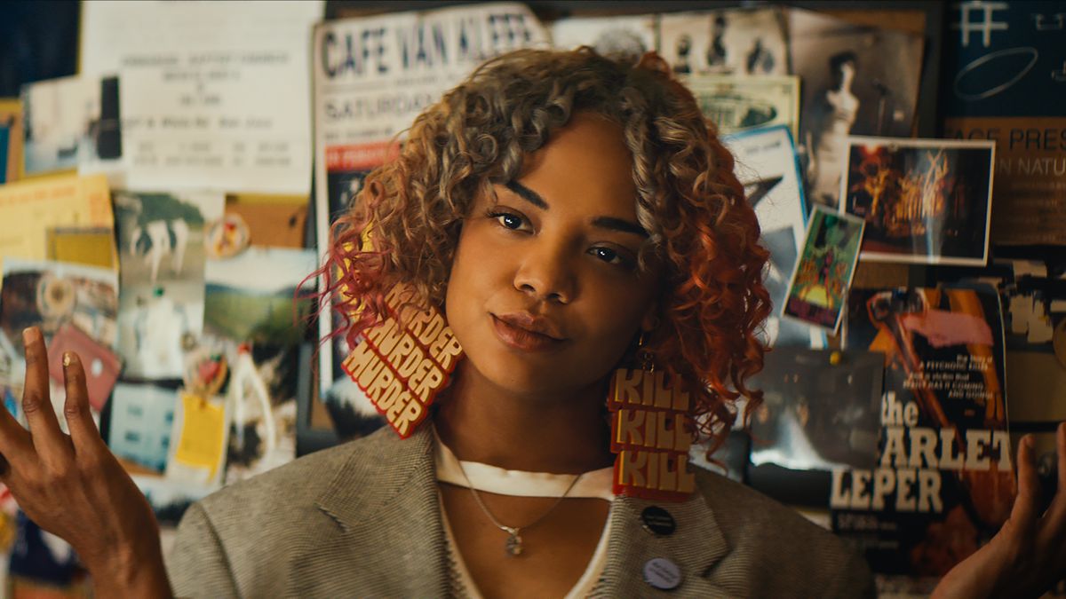  Tessa Thompson in Sorry To Bother You.  