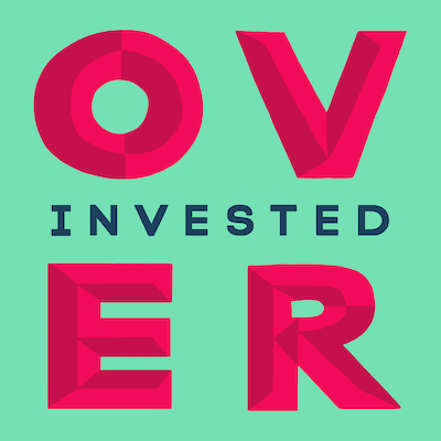  The Overinvested logo. 