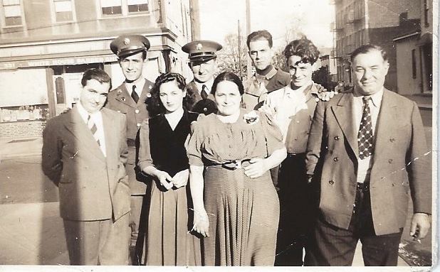  Elizabeth’s extremely Italian America family some time in the 1940s.