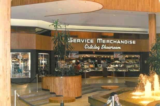 Photograph of a Service Merchandise storefront