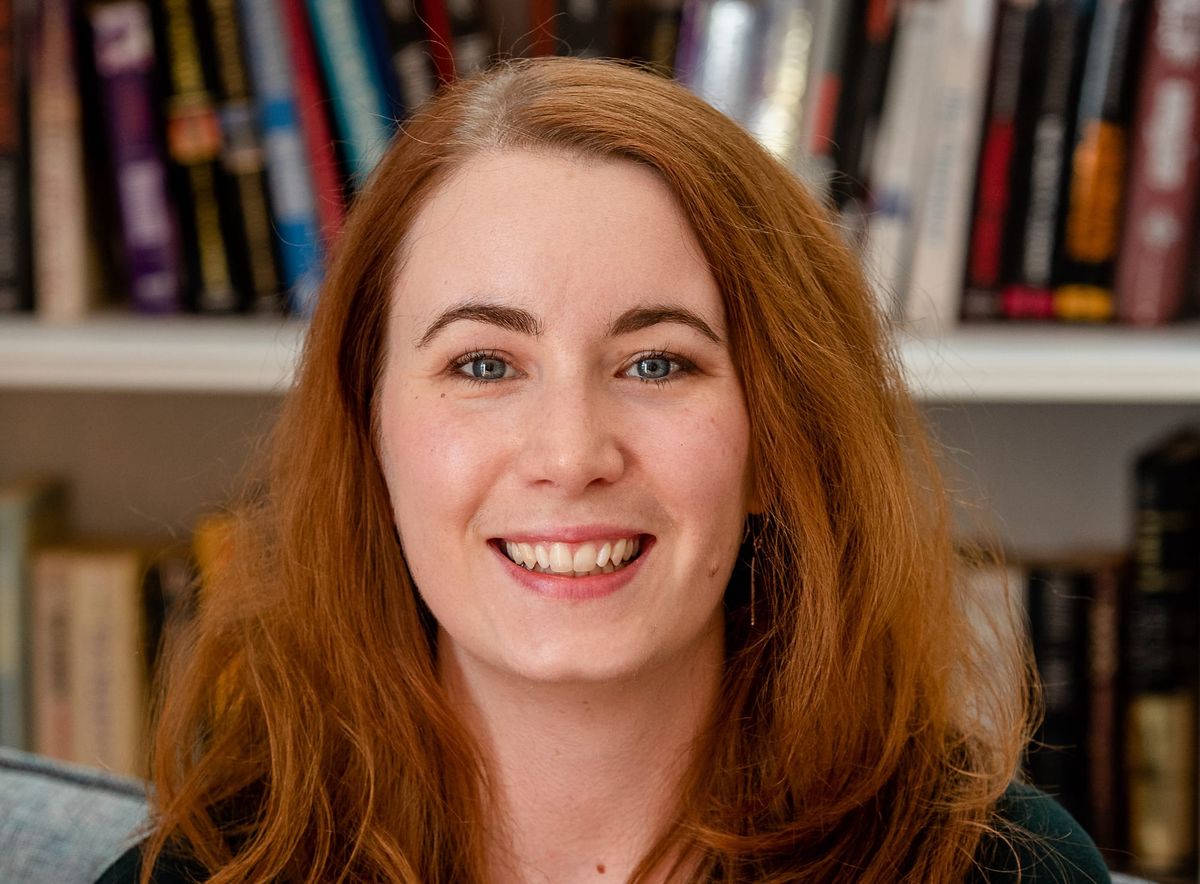 Photograph of Freya smiling