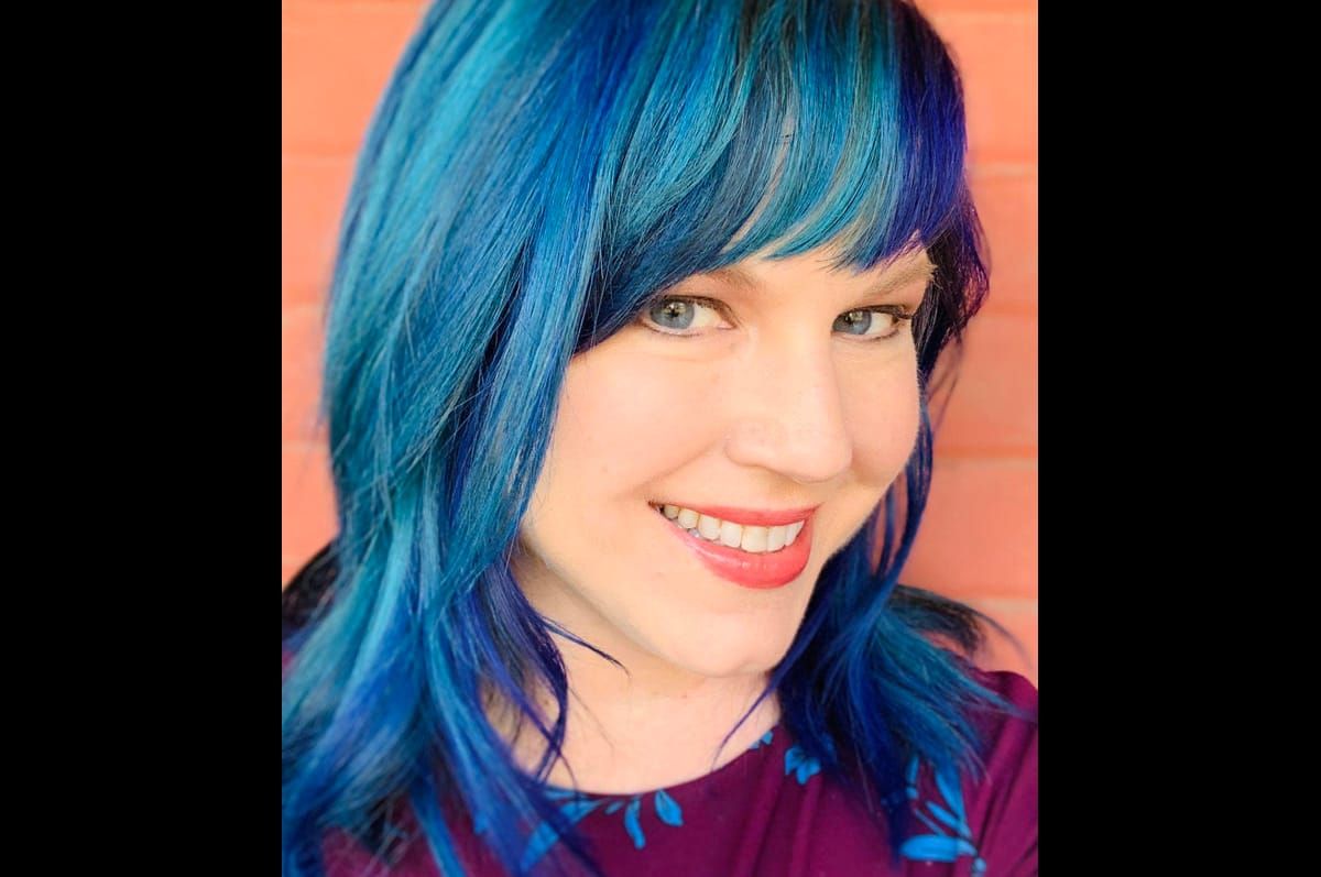 A headshot of Gwenda