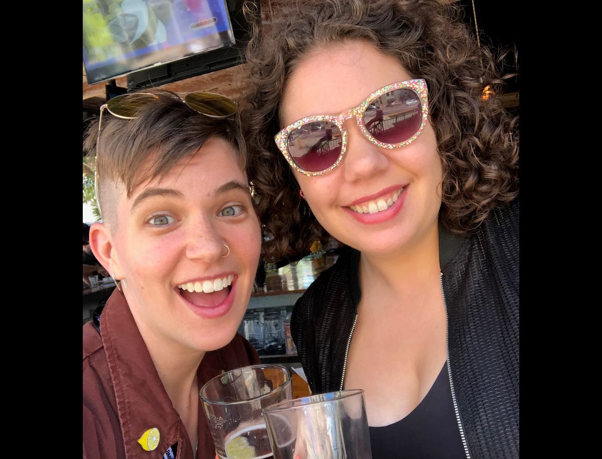  Flourish and Elizabeth cheer their 4th anniversary 